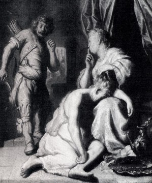 Samson et Delilah1628 Jan Lievens Peinture à l'huile